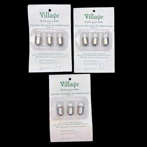 Dept. 56 Village Replacement Light Bulbs Clear 54933 Christmas